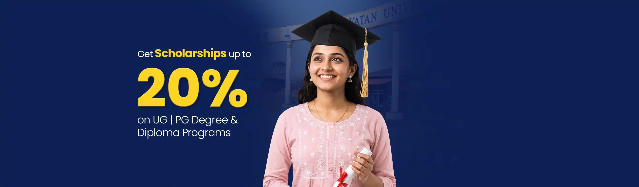 Scholarship banner