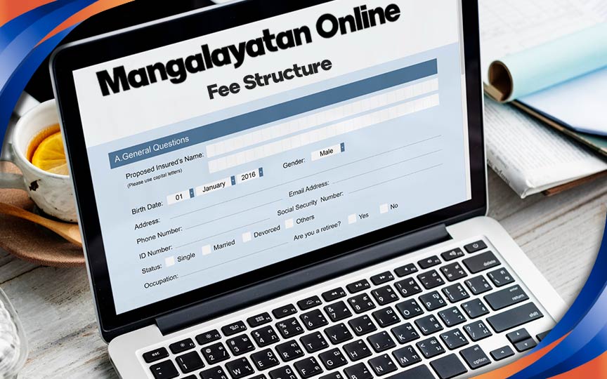 Fee Structure of Mangalayatan Online