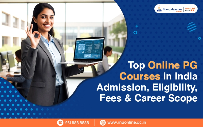online pg courses in India