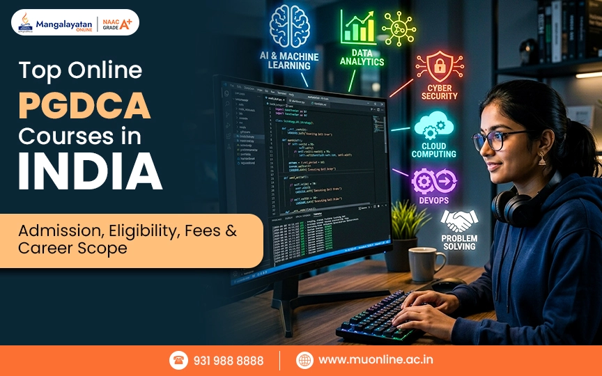 online pgdca course in India