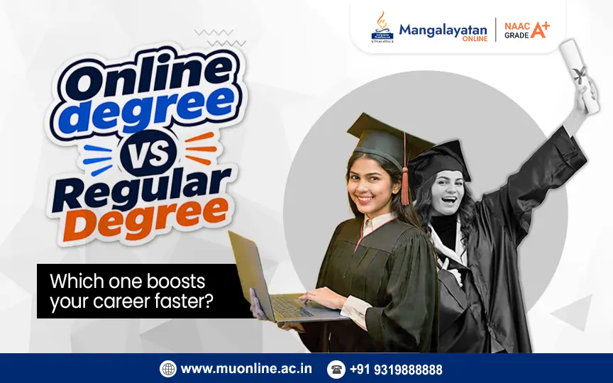 online vs regular Degree mu online