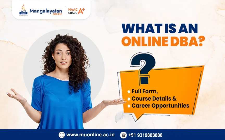 online dba course full form