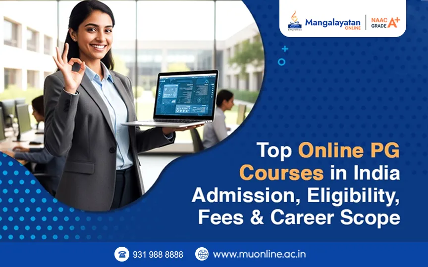 online pg courses in India