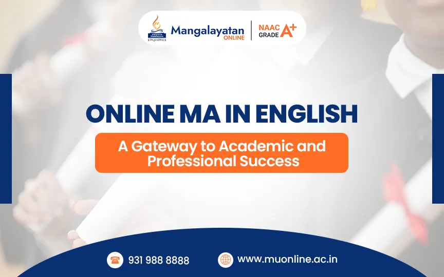 online ma in english