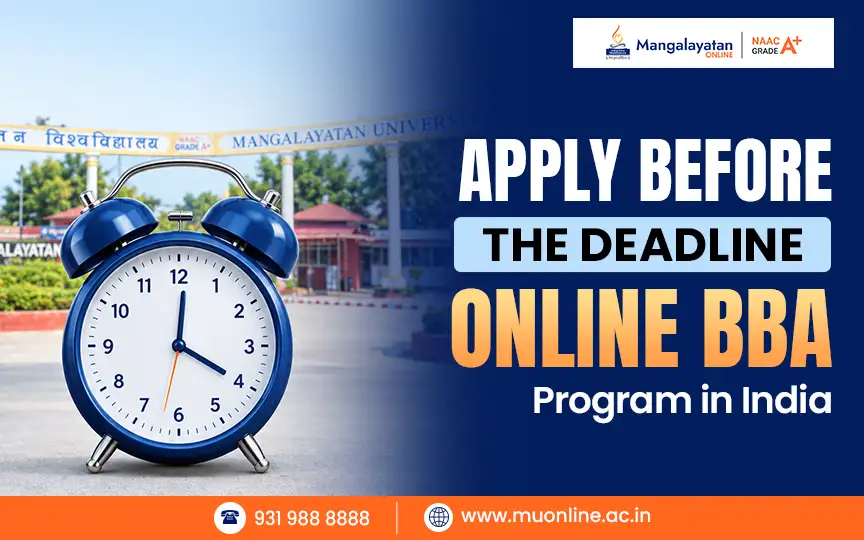 online bba program in India
