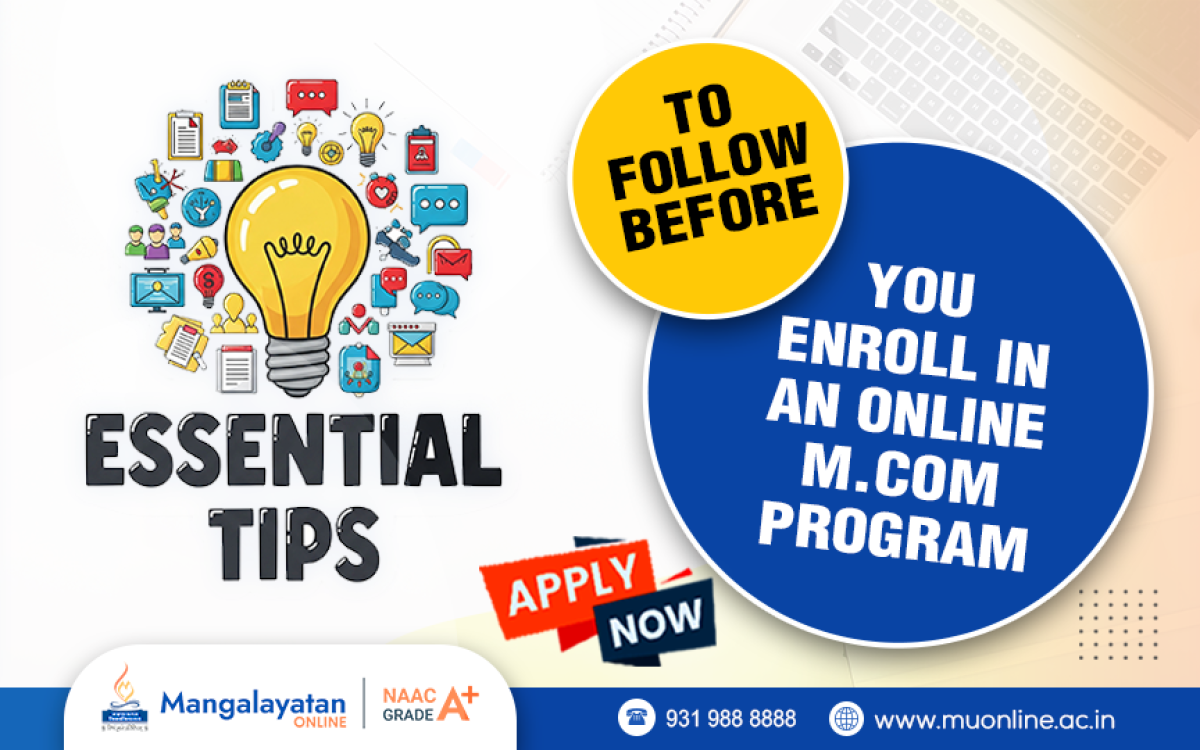 Online M.Com Program