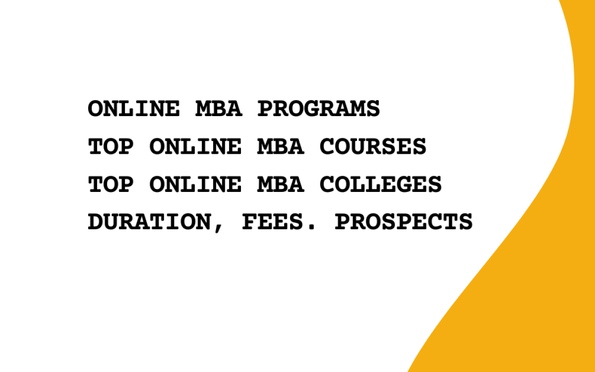 MBA Online Top Universities/Colleges in India- Benefits & Salary Prospects