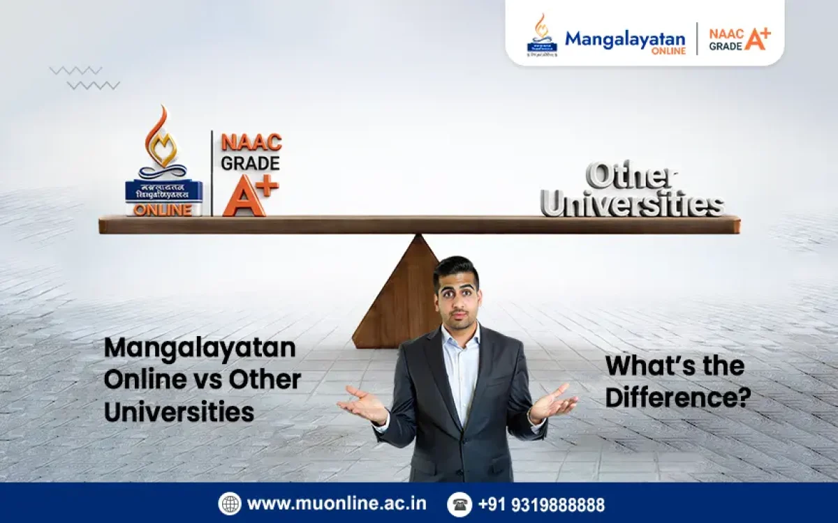 mangalayatan online vs other universities