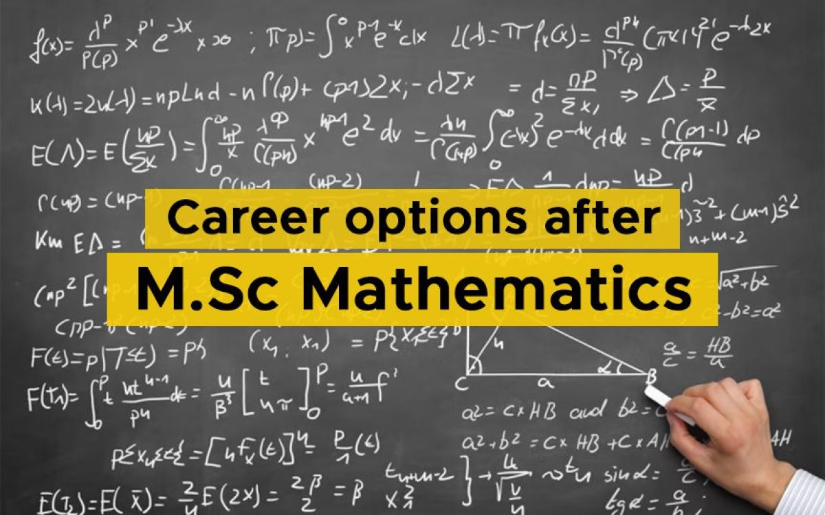 Career Options After Online M.Sc in Mathematics