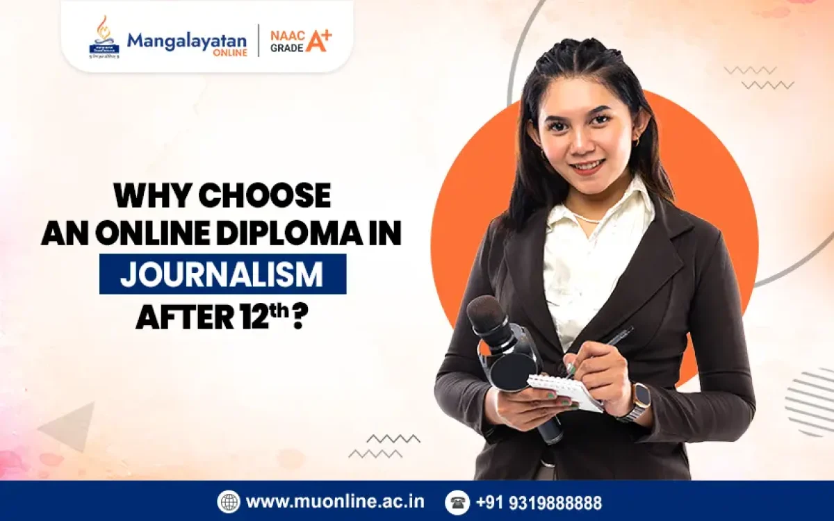 online diploma in Journalism after 12th