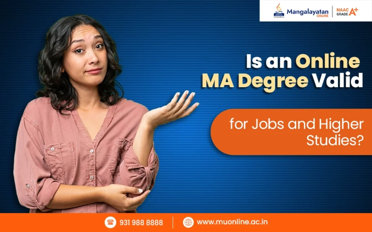 online ma degree admission