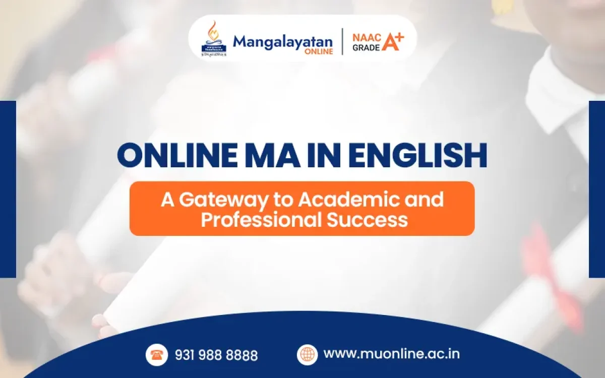 online ma in english