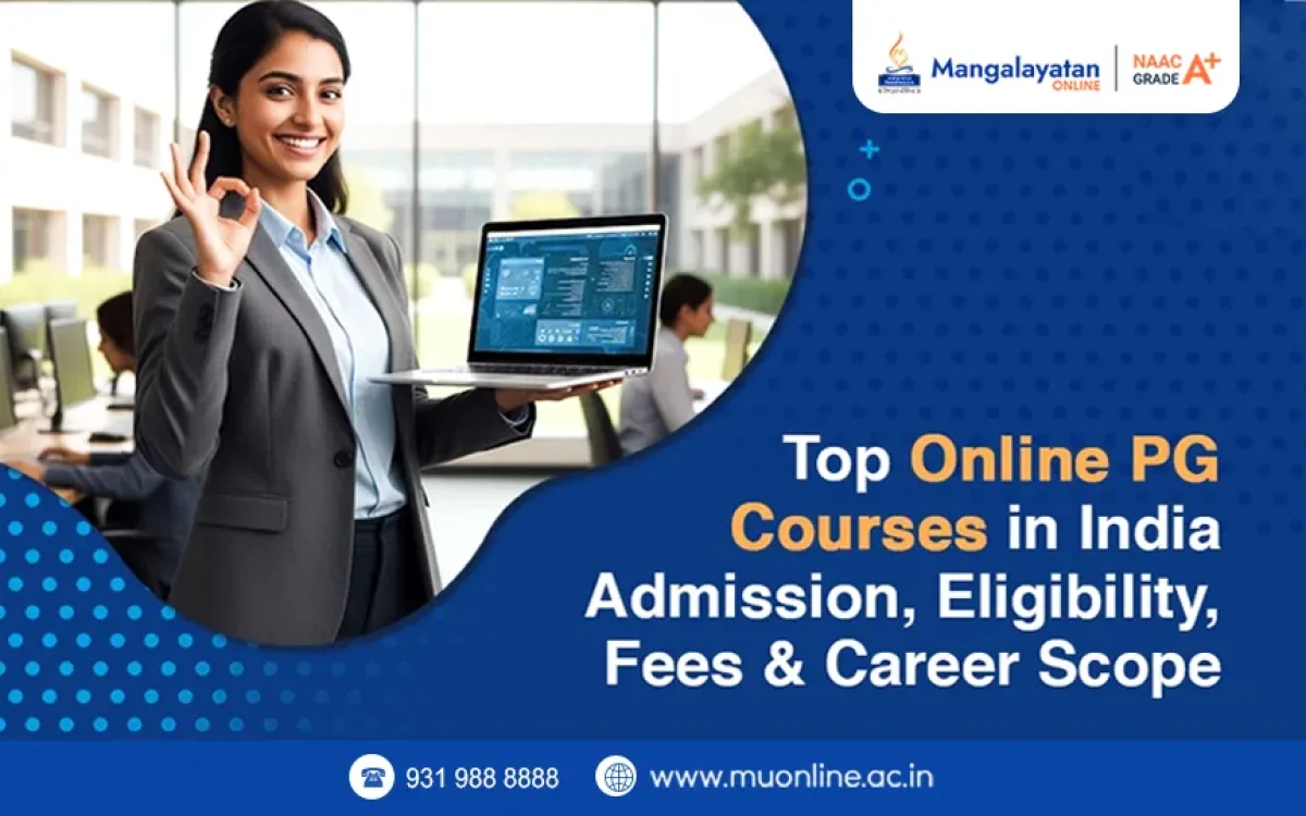 online pg courses in India